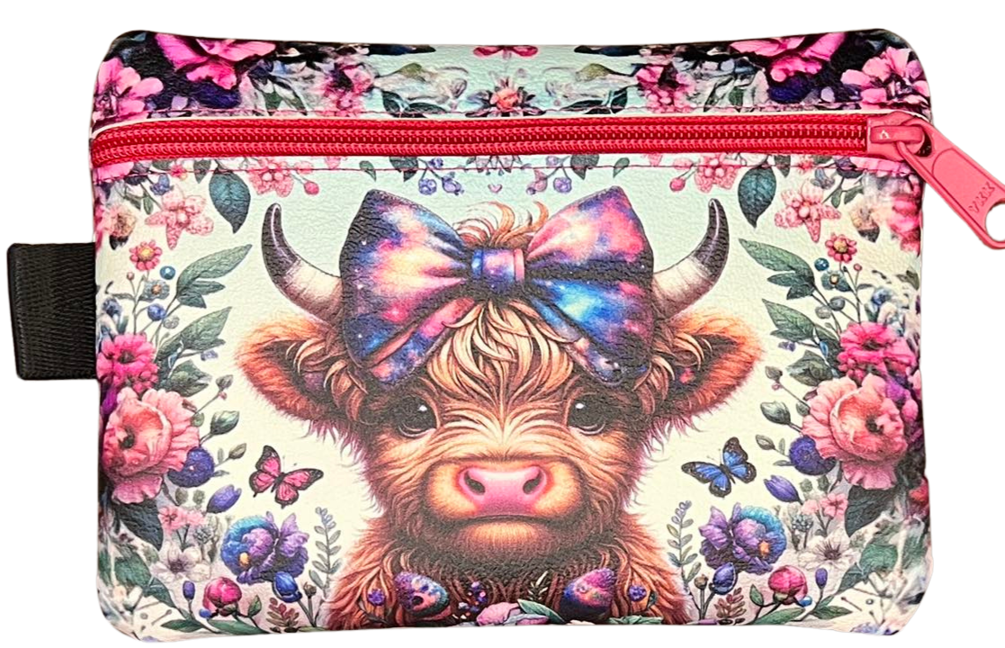 4x6 Vinyl Zipper Bags – Highland Cows