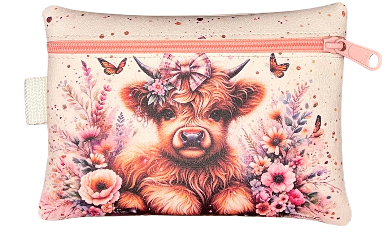 4x6 Vinyl Zipper Bags – Highland Cows