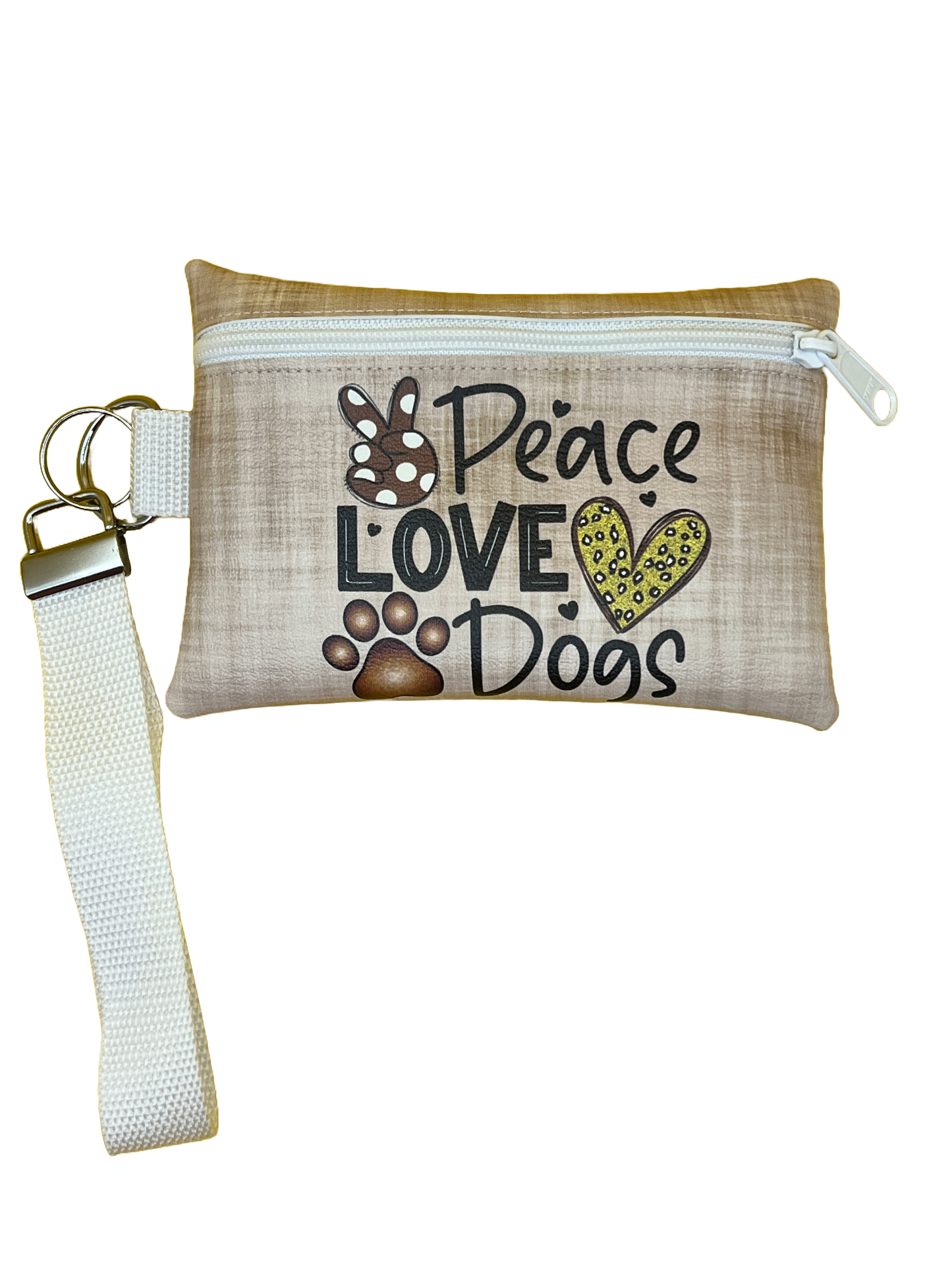 4X6 Vinyl Zipper Pet Lovers Bag