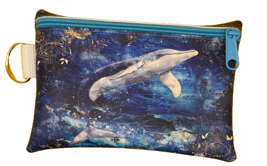 4X6 Vinyl Zipper Sea Animal Bag