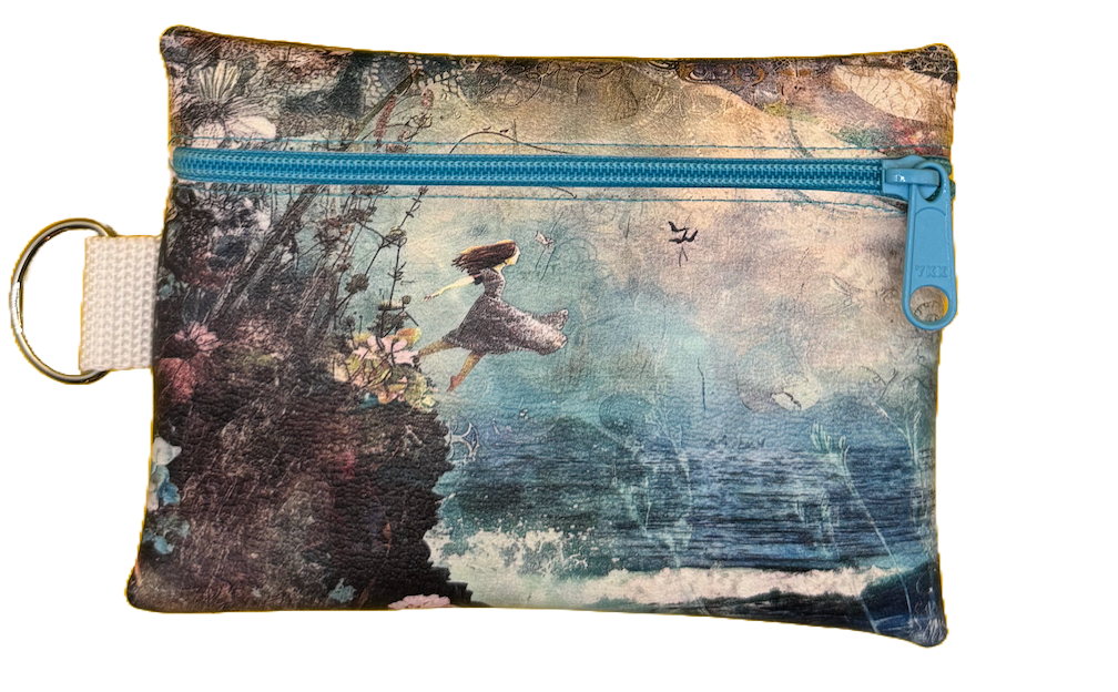 4X6 Vinyl Zipper "At Sea" Bag