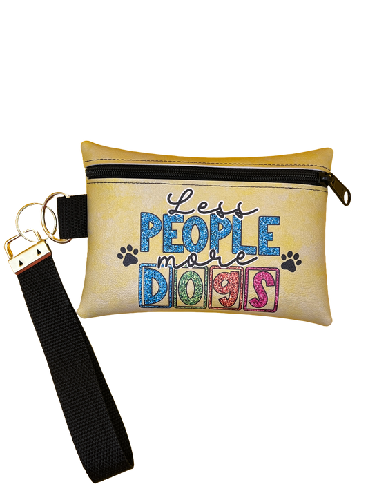 4X6 Vinyl Zipper Pet Lovers Bag