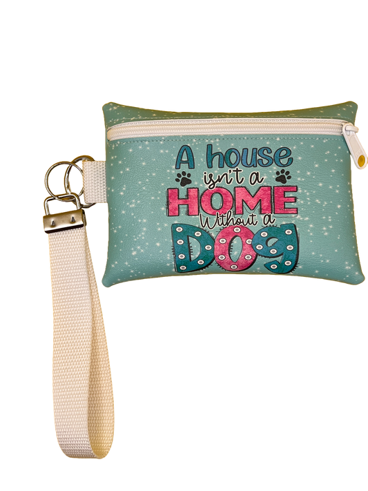 4X6 Vinyl Zipper Pet Lovers Bag