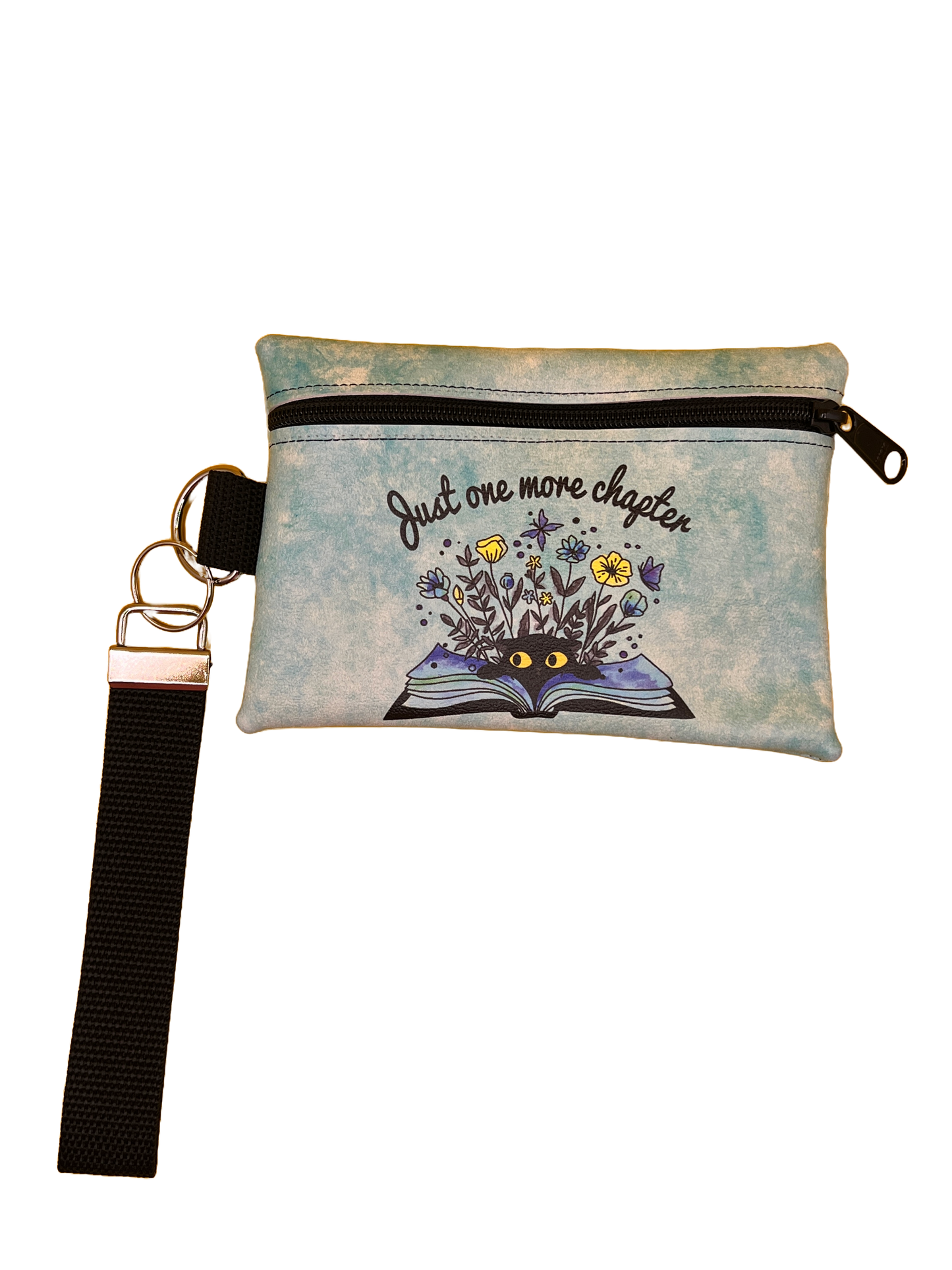 4X6 Vinyl Zipper Book Lovers Bag