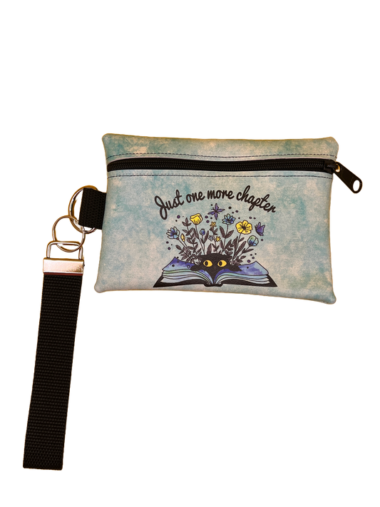 4X6 Vinyl Zipper Book Lovers Bag