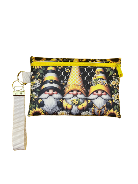 6X9 Vinyl Zipper Gnome Bag Wristlet (Copy)
