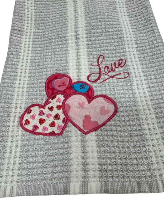 Seasonal Waffle Weave Kitchen Towels