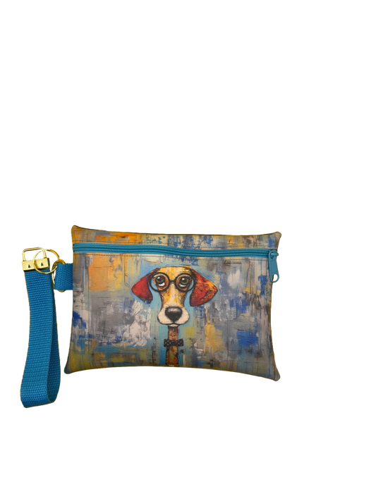 4X6 Vinyl Zipper Pet Lovers Bag