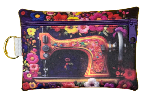 4X6 Vinyl Zipper Sewing Bag