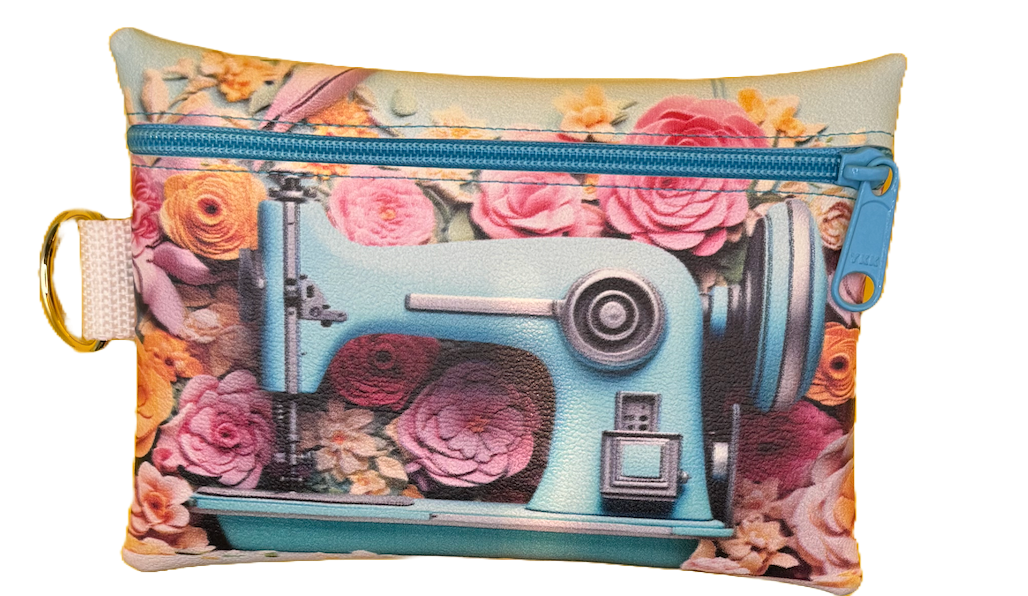 4X6 Vinyl Zipper Sewing Bag