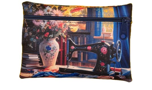 4X6 Vinyl Zipper Sewing Bag