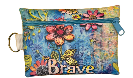 4X6 Vinyl Zipper Inspo Bag