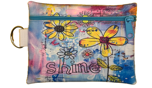 4X6 Vinyl Zipper Inspo Bag