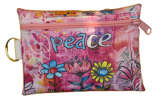 4X6 Vinyl Zipper Inspo Bag