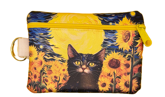 4X6 Vinyl Zipper Kitten Bag