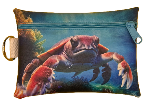 4X6 Vinyl Zipper Sea Animal Bag