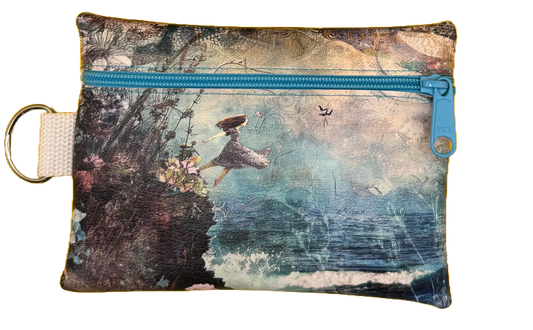4X6 Vinyl Zipper "At Sea" Bag
