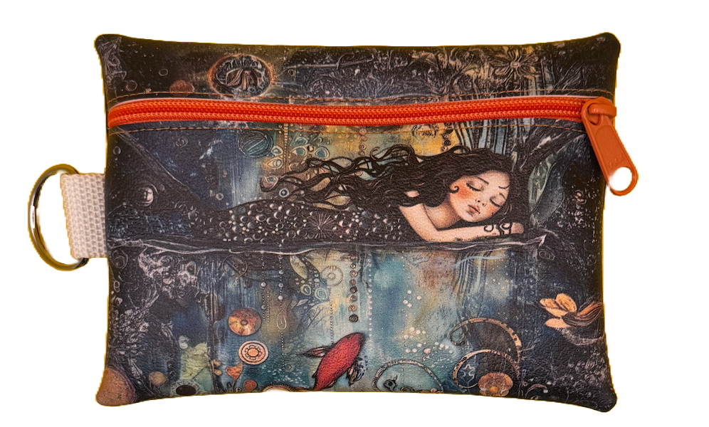 4X6 Vinyl Zipper "At Sea" Bag