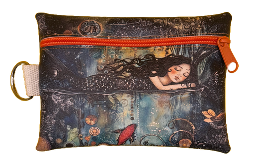 4X6 Vinyl Zipper "At Sea" Bag