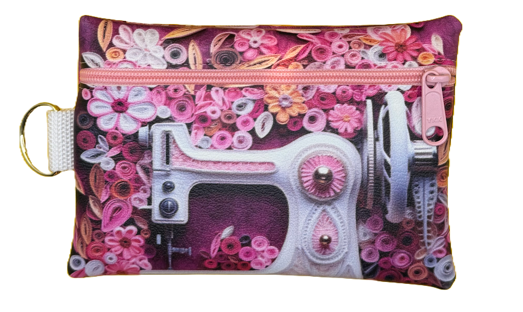 4X6 Vinyl Zipper Sewing Bag