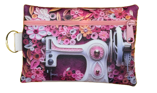 4X6 Vinyl Zipper Sewing Bag